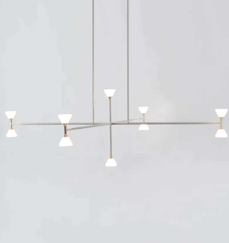 Apollo Chandelier 10 Lights - Vertical