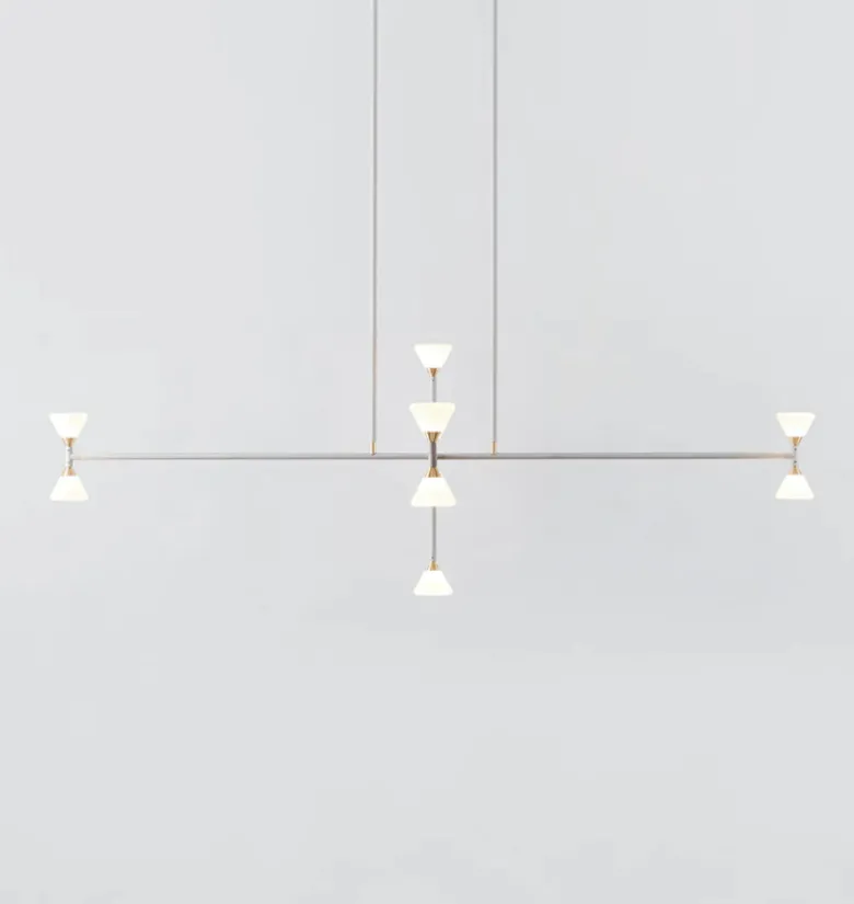 Apollo Chandelier 10 Lights - Vertical
