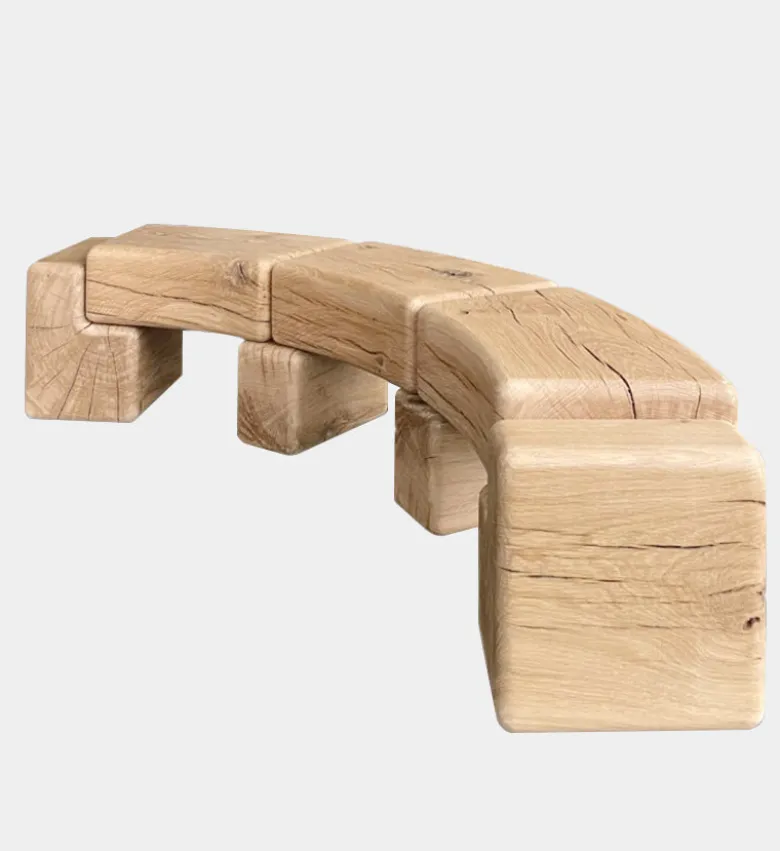 Curved Bench