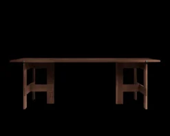 Farmhouse Trestle Table | L220 Planks