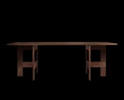 Farmhouse Trestle Table | L220 Planks