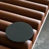 Five to Nine Daybed w/ backrest & left metal table