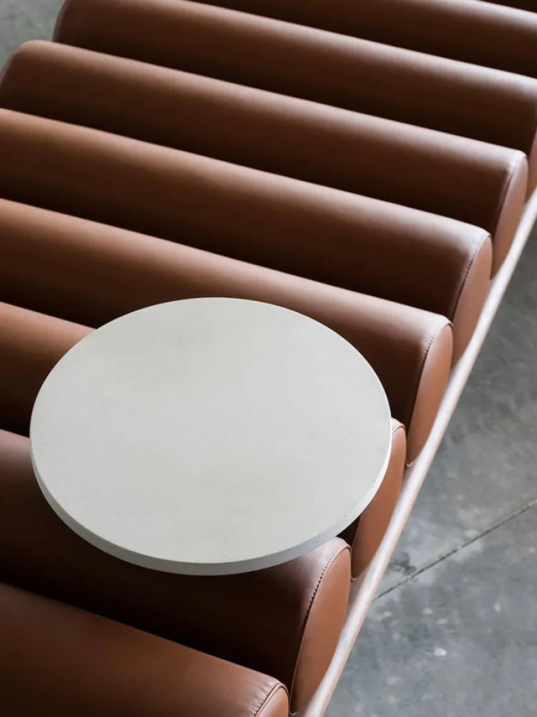 Five to Nine Daybed with concrete table