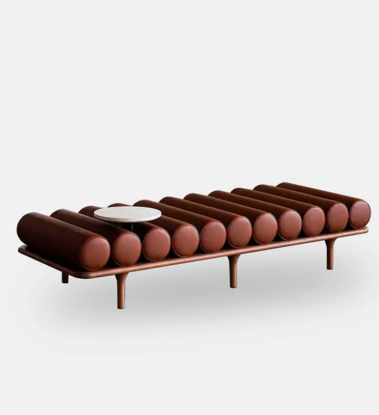 Five to Nine Daybed with concrete table