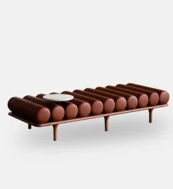Five to Nine Daybed with Metal Table