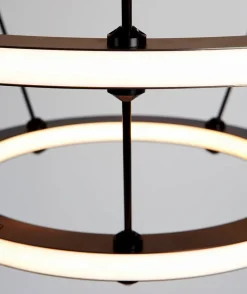 Halo Chandelier - 3 Rings