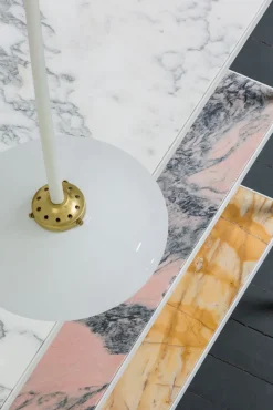Marble Rack + Lamp
