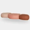 Matera Three Elements Ottoman with Wooden Table