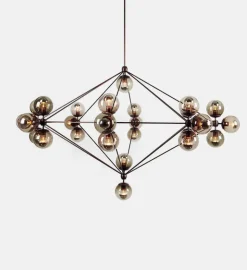 Modo Chandelier - 8 Sided, 27 Globes