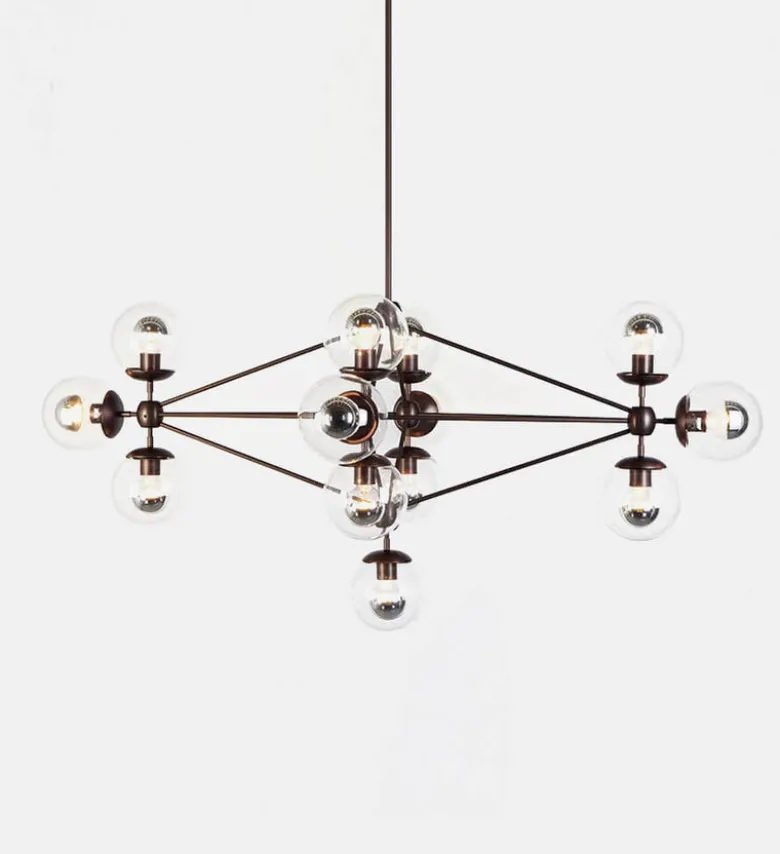 Modo Chandelier - Diamond, 13 Globes