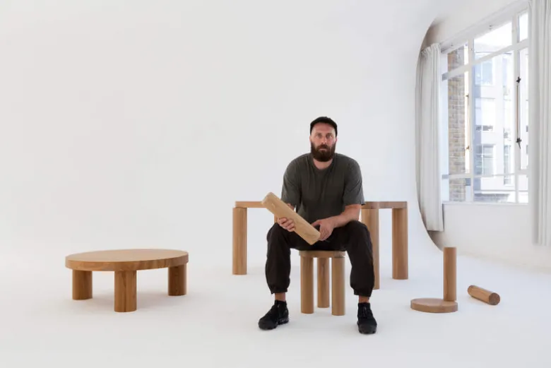 Offset Dining Table