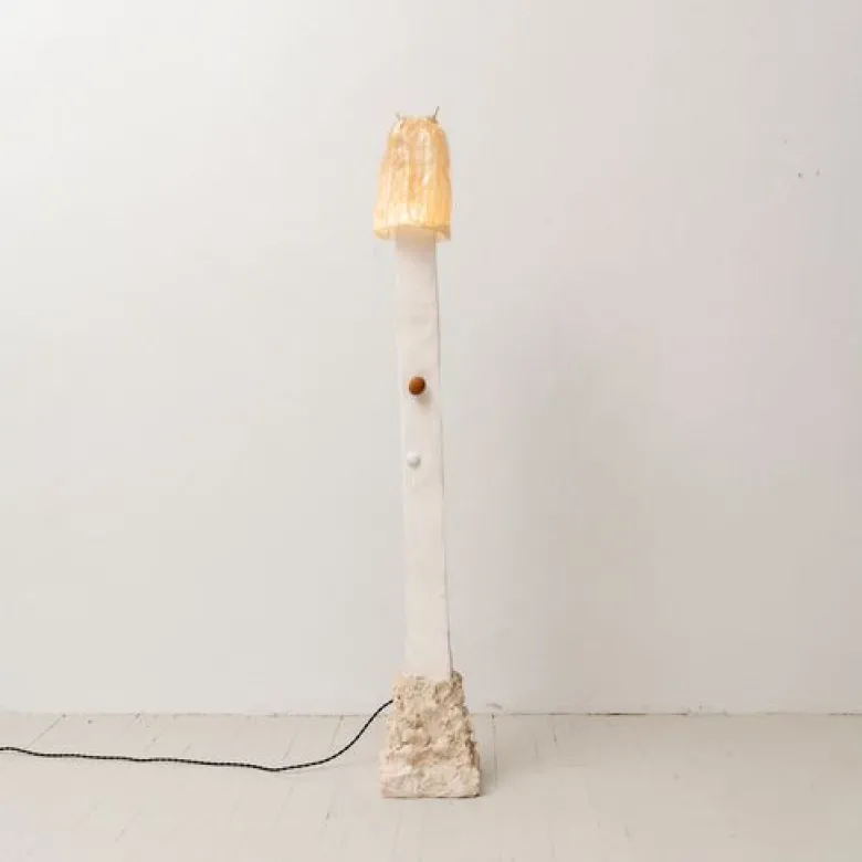 Plaster Floor Lamp
