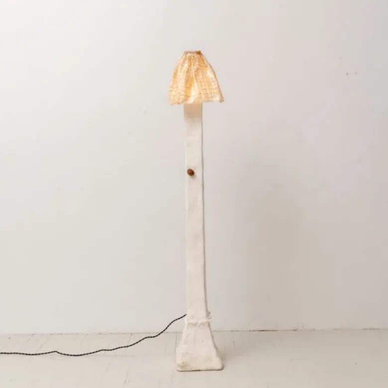 Plaster Floor Lamp