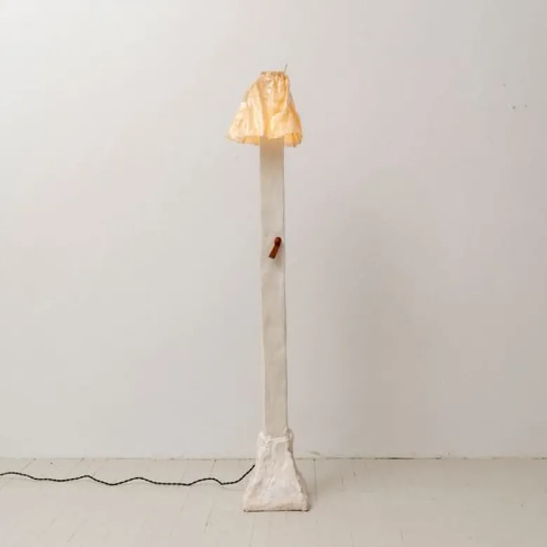 Plaster Floor Lamp