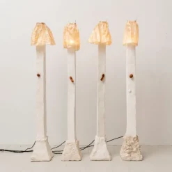 Plaster Floor Lamp