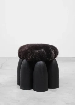 Senufo ottoman (Black)