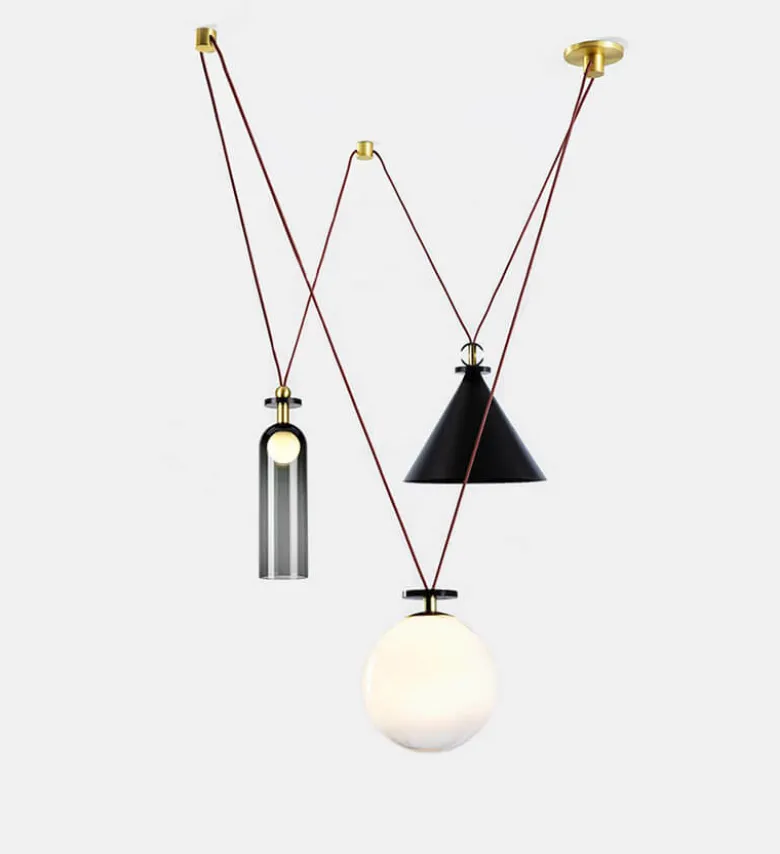 Shape Up 3-Piece Chandelier