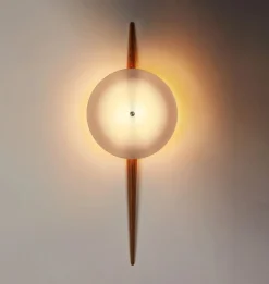 The Laddi Sconce - Round Shade